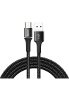USB-C-Kabel mit LED-Beleuchtung Baseus Halo 2A 2m (schwarz)