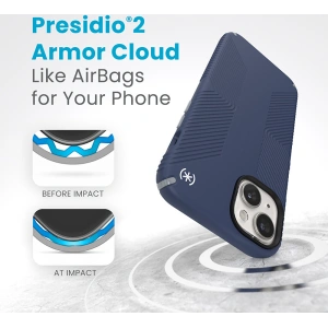 Kup Etui Speck Presidio2 Grip MagSafe Apple iPhone 15 Plus / 14 Plus (Mořská modř/Prachová šedá/Bílá) - SPK509 - {ean13} - Sklep Home Screen