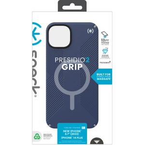 Kup Etui Speck Presidio2 Grip MagSafe Apple iPhone 15 Plus / 14 Plus (Coastal Blue/Dustgrey/White) - SPK509 - {ean13} - Sklep Home Screen