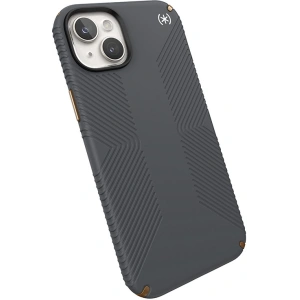 Etui Speck Presidio2 Grip MagSafe Apple iPhone 15 Plus / 14 Plus (Charcoal Grey/Cool Bronze/White)