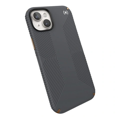 Kup Case Speck Presidio2 Grip MagSafe Apple iPhone 15 Plus / 14 Plus (Charcoal Grey/Cool Bronze/Weiß) - SPK510 - {ean13} - Sklep Home Screen