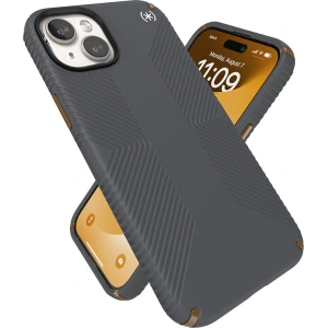 Etui Speck Presidio2 Grip MagSafe Apple iPhone 15 Plus / 14 Plus (Charcoal Grey/Cool Bronze/White)