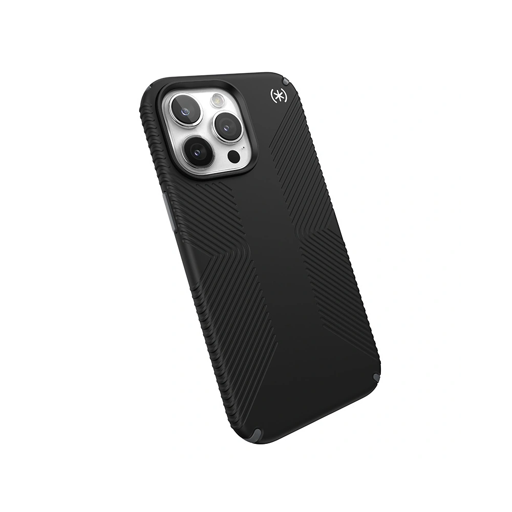 Etui Speck Presidio2 Grip MagSafe Apple iPhone 15 Pro Max (Black/Slate Grey/White)