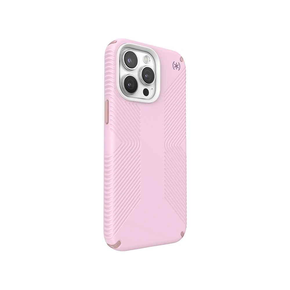 Etui Speck Presidio2 Grip MagSafe Apple iPhone 15 Pro Max (Soft Lilac/Carnation Petal/Rouge Pink)