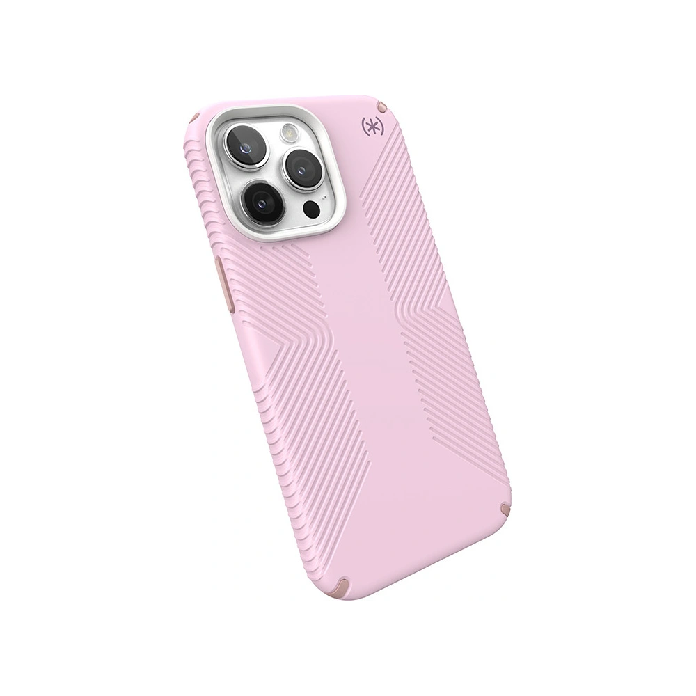 Etui Speck Presidio2 Grip MagSafe Apple iPhone 15 Pro Max (Soft Lilac/Carnation Petal/Rouge Pink)