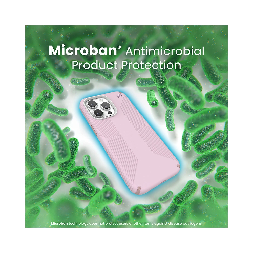 Etui Speck Presidio2 Grip MagSafe Apple iPhone 15 Pro Max (Soft Lilac/Carnation Petal/Rouge Pink)