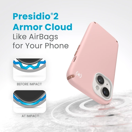 Kup Etui Speck Presidio2 Pro MagSafe Apple iPhone 15 (Dahlia Pink/Rose Copper/Bílá) - SPK515 - {ean13} - Sklep Home Screen