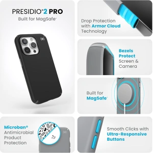 Kup Etui Speck Presidio2 Pro MagSafe Apple iPhone 15 Pro (Black/Slate Grey/White) - SPK517 - {ean13} - Sklep Home Screen