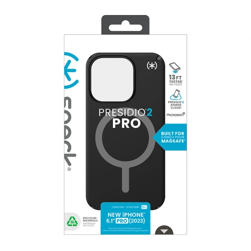 Kup Etui Speck Presidio2 Pro MagSafe Apple iPhone 15 Pro (Černá/Šedá/White) - SPK517 - {ean13} - Sklep Home Screen