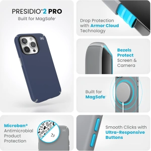 Kup Etui Speck Presidio2 Pro MagSafe Apple iPhone 15 Pro (Coastal Blue/Dustgrey/White) - SPK518 - {ean13} - Sklep Home Screen