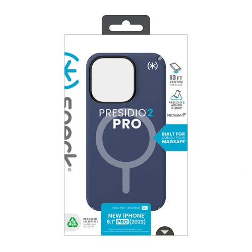 Kup Etui Speck Presidio2 Pro MagSafe Apple iPhone 15 Pro (Coastal Blue/Dustgrey/White) - SPK518 - {ean13} - Sklep Home Screen