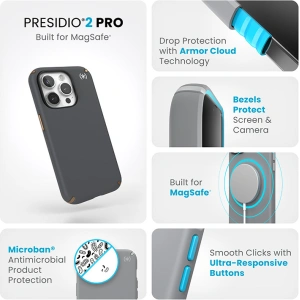 Kup Etui Speck Presidio2 Pro MagSafe Apple iPhone 15 Pro (Charcoal Grey/Cool Bronze/White) - SPK519 - {ean13} - Sklep Home Screen