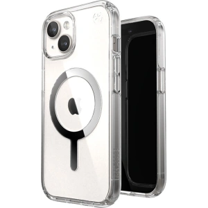 Kup Etui Speck Presidio Perfect-Clear MagSafe Apple iPhone 15 (Clear/Chrome Finish/Serene Silver) - SPK522 - {ean13} - Sklep Home Screen