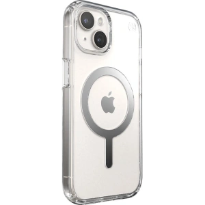 Kup Etui Speck Presidio Perfect-Clear MagSafe Apple iPhone 15 (Clear/Chrome Finish/Serene Silver) - SPK522 - {ean13} - Sklep Home Screen