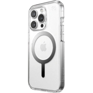 Buy Speck Presidio Perfect-Clear MagSafe Apple iPhone 15 Pro Max (Clear/Chrome Finish/Serene Silver) - SPK523 - {ean13} - Home Screen Store Europe