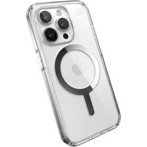 Buy Speck Presidio Perfect-Clear MagSafe Apple iPhone 15 Pro Max (Clear/Chrome Finish/Serene Silver) - SPK523 - {ean13} - Home Screen Store Europe