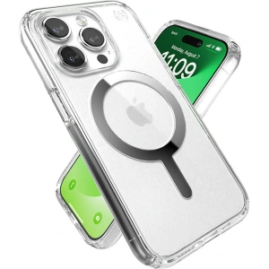 Buy Speck Presidio Perfect-Clear MagSafe Apple iPhone 15 Pro Max (Clear/Chrome Finish/Serene Silver) - SPK523 - {ean13} - Home Screen Store Europe