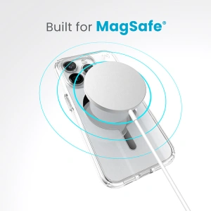 Kup Etui Speck Presidio Perfect-Clear MagSafe Apple iPhone 15 Pro Max (Clear/Chrome Finish/Serene Silver) - SPK523 - {ean13} - Sklep Home Screen