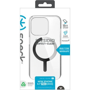 Kup Etui Speck Presidio Perfect-Clear MagSafe Apple iPhone 15 Pro Max (Clear/Chrome Finish/Serene Silver) - SPK523 - {ean13} - Sklep Home Screen