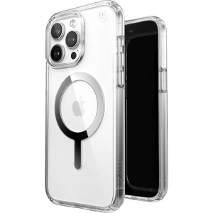 Kup Etui Speck Presidio Perfect-Clear MagSafe Apple iPhone 15 Pro (Clear/Chrome Finish/Serene Silver) - SPK524 - {ean13} - Sklep Home Screen