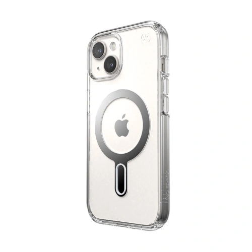 Buy Speck Presidio Perfect-Clear ClickLock MagSafe Apple iPhone 15 (Clear/Chrome Finish/Serene Silver) - SPK525 - {ean13} - Home Screen Store Europe