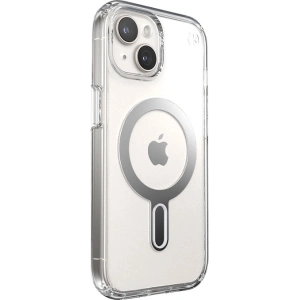 Kup Etui Speck Presidio Perfect-Clear ClickLock MagSafe Apple iPhone 15 (Clear/Chrome Finish/Serene Silver) - SPK525 - {ean13} - Sklep Home Screen