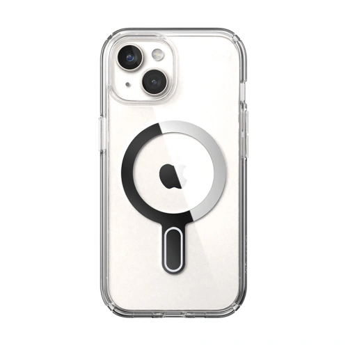 Kup Etui Speck Presidio Perfect-Clear ClickLock MagSafe Apple iPhone 15 (Clear/Chrome Finish/Serene Silver) - SPK525 - {ean13} - Sklep Home Screen