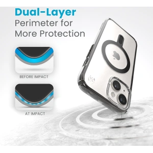 Kup Etui Speck Presidio Perfect-Clear ClickLock MagSafe Apple iPhone 15 (Clear/Frosted Black/Slate Grey) - SPK526 - {ean13} - Sklep Home Screen