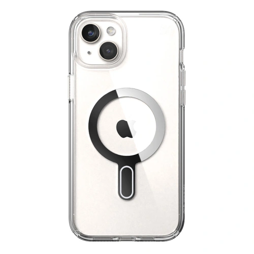 Kup Speck Apple Carcasă Presidio Perfect-Clear ClickLock MagSafe iPhone 15 Plus / 14 Plus (Transparent/Finisaj cromat/Serene Silver) - SPK527 - {ean13} - Sklep Home Screen