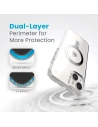 Kup Speck Apple Carcasă Presidio Perfect-Clear ClickLock MagSafe iPhone 15 Plus / 14 Plus (Transparent/Finisaj cromat/Serene Silver) - SPK527 - {ean13} - Sklep Home Screen