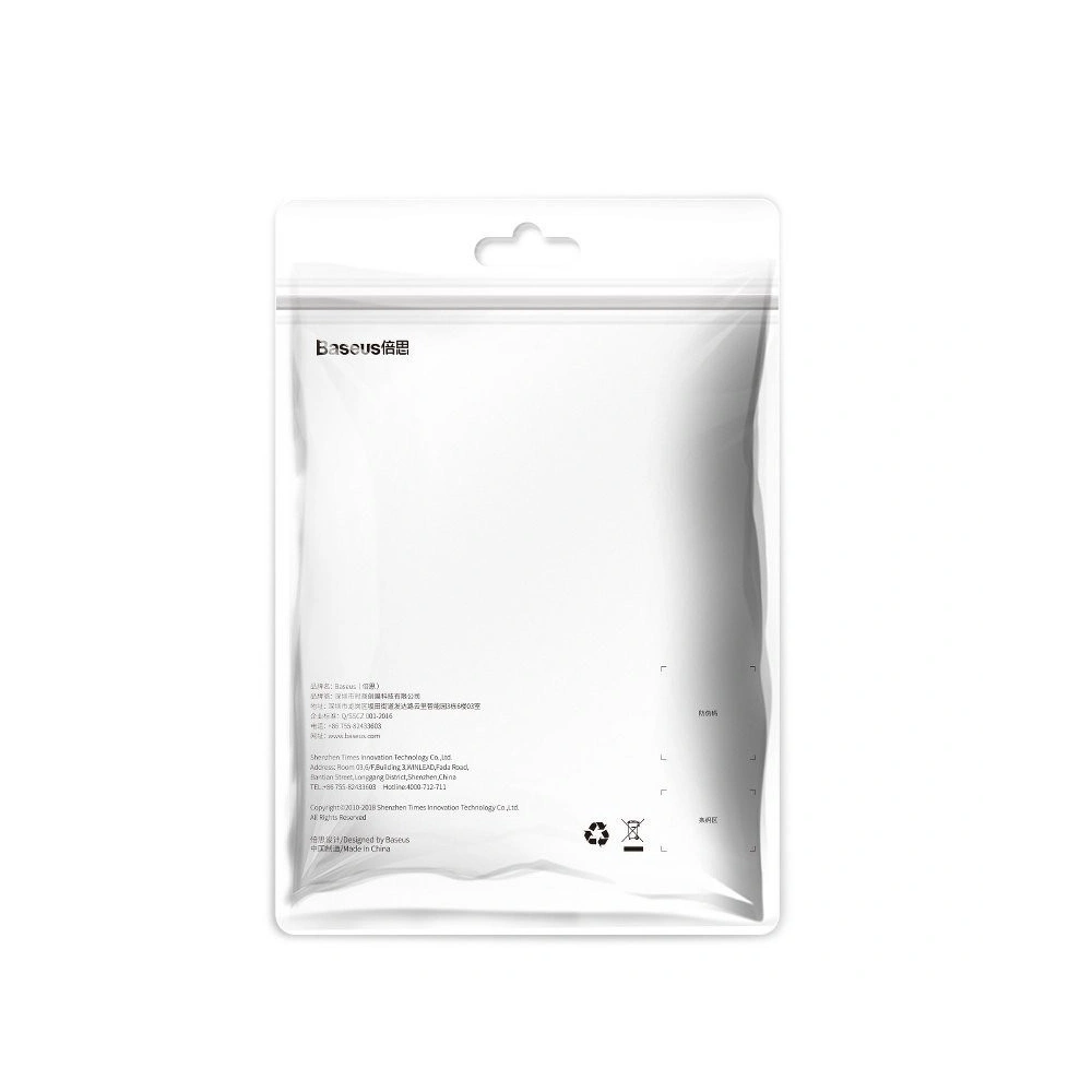 Kabel USB-C z podświetleniem LED Baseus Halo 3A 1m (czerwony)