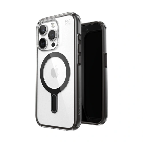 Kup Etui Speck Presidio Perfect-Clear ClickLock MagSafe Apple iPhone 15 Pro (Átlátszó/Fagyasztott Fekete/Szürke) - SPK529 - {ean13} - Sklep Home Screen