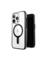 Speck Apple Carcasă Presidio Perfect-Clear ClickLock MagSafe iPhone 15 Pro (transparent/negru mat/gri)