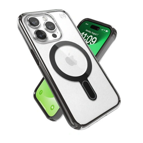 Kup Etui Speck Presidio Perfect-Clear ClickLock MagSafe Apple iPhone 15 Pro (Clear/Frosted Black/Slate Grey) - SPK529 - {ean13} - Sklep Home Screen