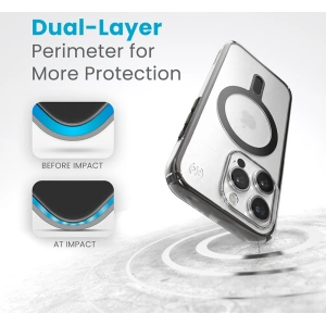 Kup Etui Speck Presidio Perfect-Clear ClickLock MagSafe Apple iPhone 15 Pro (Clear/Frosted Black/Slate Grey) - SPK529 - {ean13} - Sklep Home Screen