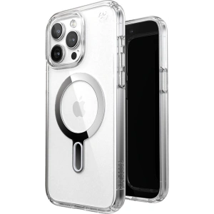 Buy Speck Presidio Perfect-Clear ClickLock MagSafe Apple iPhone 15 Pro Max (Clear/Chrome Finish/Serene Silver) - SPK530 - {ean13} - Home Screen Store Europe