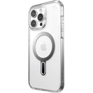 Buy Speck Presidio Perfect-Clear ClickLock MagSafe Apple iPhone 15 Pro Max (Clear/Chrome Finish/Serene Silver) - SPK530 - {ean13} - Home Screen Store Europe