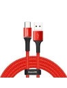 Buy Baseus Halo USB-A to USB-C Cable with LED Light 3A 2m Red - BSU387RED - {ean13} - Home Screen Store Europe
