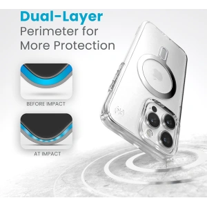 Buy Speck Presidio Perfect-Clear ClickLock MagSafe Apple iPhone 15 Pro Max (Clear/Chrome Finish/Serene Silver) - SPK530 - {ean13} - Home Screen Store Europe