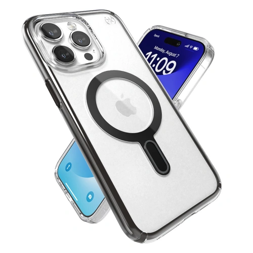 Kup Etui Speck Presidio Perfect-Clear ClickLock MagSafe Apple iPhone 15 Pro Max (Čirý/Matně černý/Antracitově šedý) - SPK531 - {ean13} - Sklep Home Screen