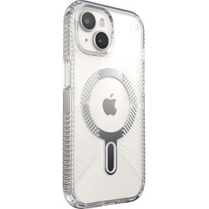 Kup Etui Speck Presidio Perfect-Clear Grip ClickLock MagSafe Apple iPhone 15 (Clear/Chrome Finish/Serene Silver) - SPK532 - {ean13} - Sklep Home Screen