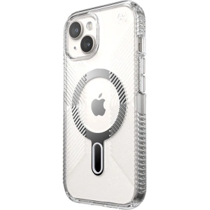 Kup Etui Speck Presidio Perfect-Clear Grip ClickLock MagSafe Apple iPhone 15 (Clear/Chrome Finish/Serene Silver) - SPK532 - {ean13} - Sklep Home Screen
