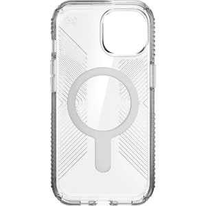 Kup Etui Speck Presidio Perfect-Clear Grip ClickLock MagSafe Apple iPhone 15 (Průhledné/Chromové provedení/Serenová stříbrná) - SPK532 - {ean13} - Sklep Home Screen