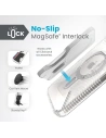 Kup Speck Apple Carcasă Presidio Perfect-Clear Grip ClickLock MagSafe iPhone 15 Plus / 14 Plus (Transparent/Finisaj cromat/Serene Silver) - SPK534 - {ean13} - Sklep Home Screen