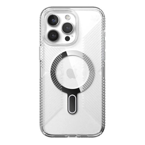 Kup Etui Speck Presidio Perfect-Clear Grip ClickLock MagSafe Apple iPhone 15 Pro Max (Clear/Chrome Finish/Serene Silver) - SPK535 - {ean13} - Sklep Home Screen