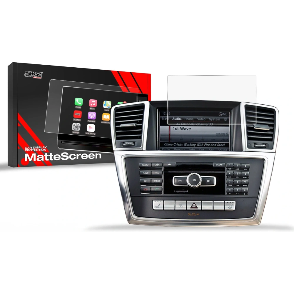 Folia matowa GrizzGlass CarDisplay Protection do Mercedes ML W166 (2011-2015)
