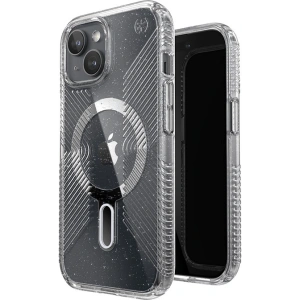 Kup Etui Speck Presidio Lux Grip ClickLock MagSafe Apple iPhone 15 (Clear/Chrome Finish/Serene Silver) - SPK536 - {ean13} - Sklep Home Screen