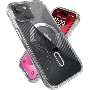 Kup Etui Speck Presidio Lux Grip ClickLock MagSafe Apple iPhone 15 (Clear/Chrome Finish/Serene Silver) - SPK536 - {ean13} - Sklep Home Screen