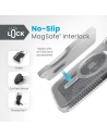 Buy Speck Presidio Lux Grip ClickLock MagSafe Apple iPhone 15 (Clear/Chrome Finish/Serene Silver) - SPK536 - {ean13} - Home Screen Store Europe