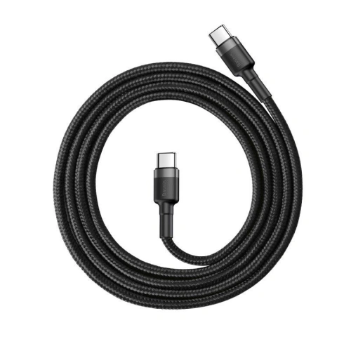 Kup Cablul USB-C PD Baseus Cafule PD 2.0 QC 3.0 60W 1m (negru-gri) - BSU389BLKGRY - {ean13} - Sklep Home Screen